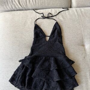 Windsor Black Backless Dress